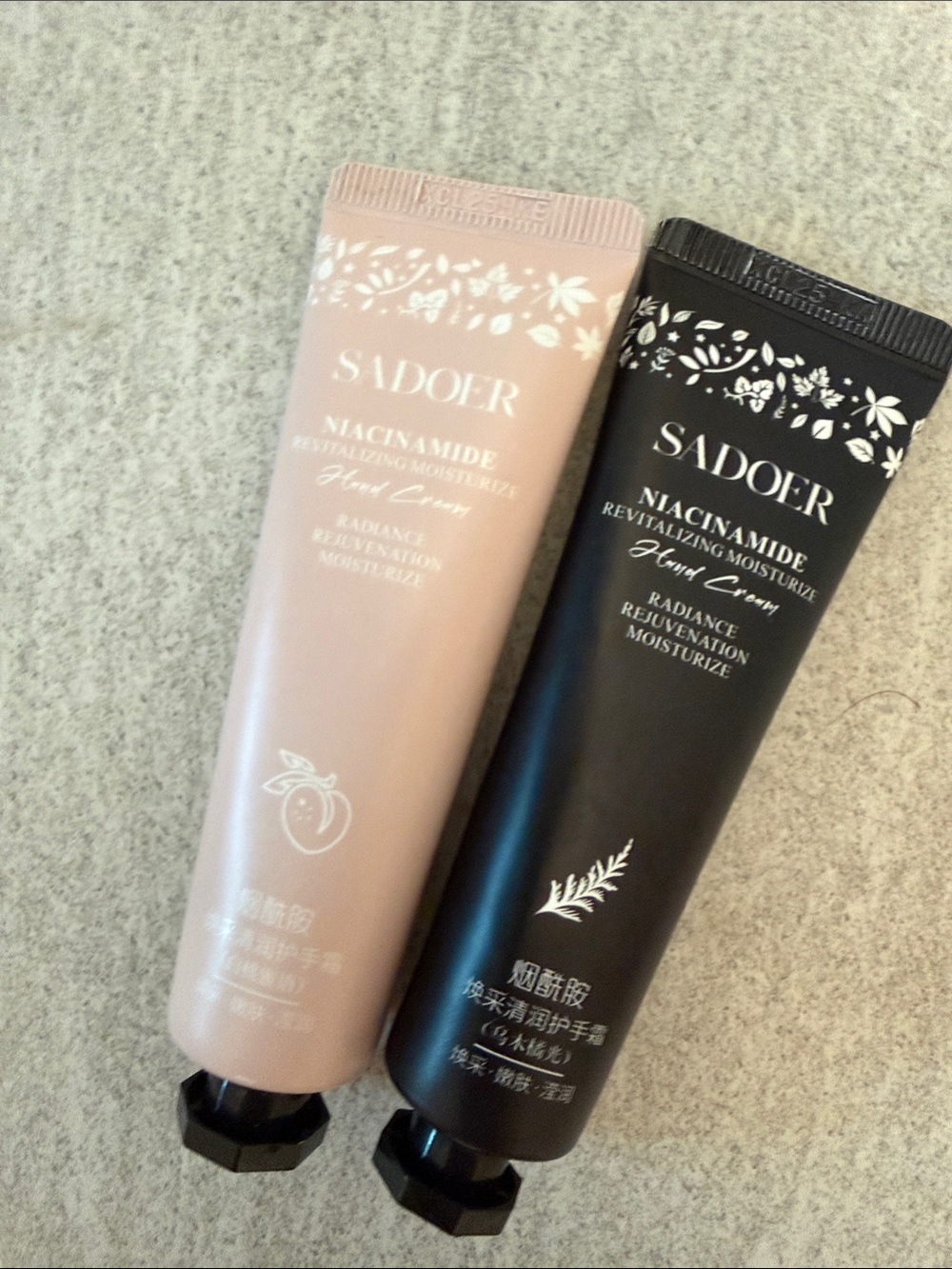 SADOER Niacinamide Revitalizing Moisturize Hand Cream Duo k beauty (2)